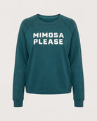 Reflecting Pond $|& SEAS Mimosa Please Solid Graphic Crew - Hanger Detail