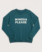 Reflecting Pond $|& SEAS Mimosa Please Solid Graphic Crew - Hanger Detail