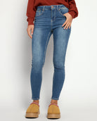 Swell $|& Herizon Suzi Mid Rise Skinny Jeans - SOF Front