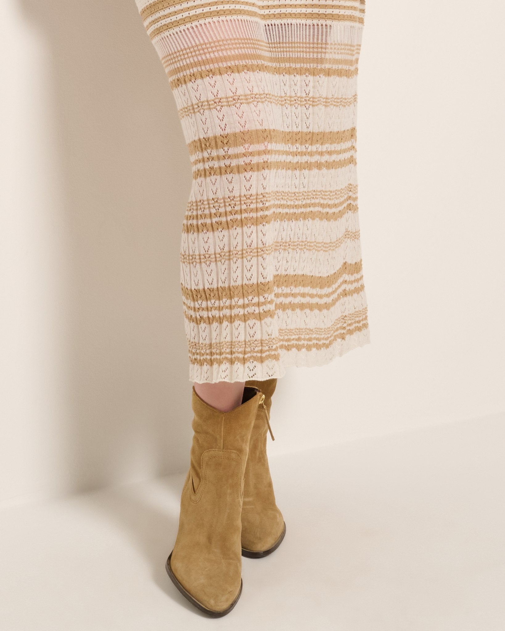 Café $|& SEAS Ruby Crochet Dress - SOF Full Front