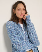 Indigo Haze $|& SEAS Atlantean Cardigan - SOF Full Front