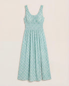 Seaglass $|& SEAS Maritime Smocked Waist Dress - Hanger Detail