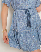 Indigo Haze $|& SEAS Waterway Dress - SOF Full Front