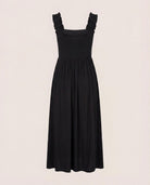 Black $|& SEAS Westbreeze Smocked Maxi Dress - Hanger Detail