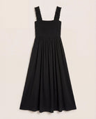 Black $|& SEAS Westbreeze Smocked Maxi Dress - Hanger Detail