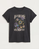 Faded Black $|& SEAS Floret Relaxed Tee - Hanger Side