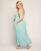 Seaglass $|& SEAS Westbreeze Printed Smocked Maxi Dress - SOF Back