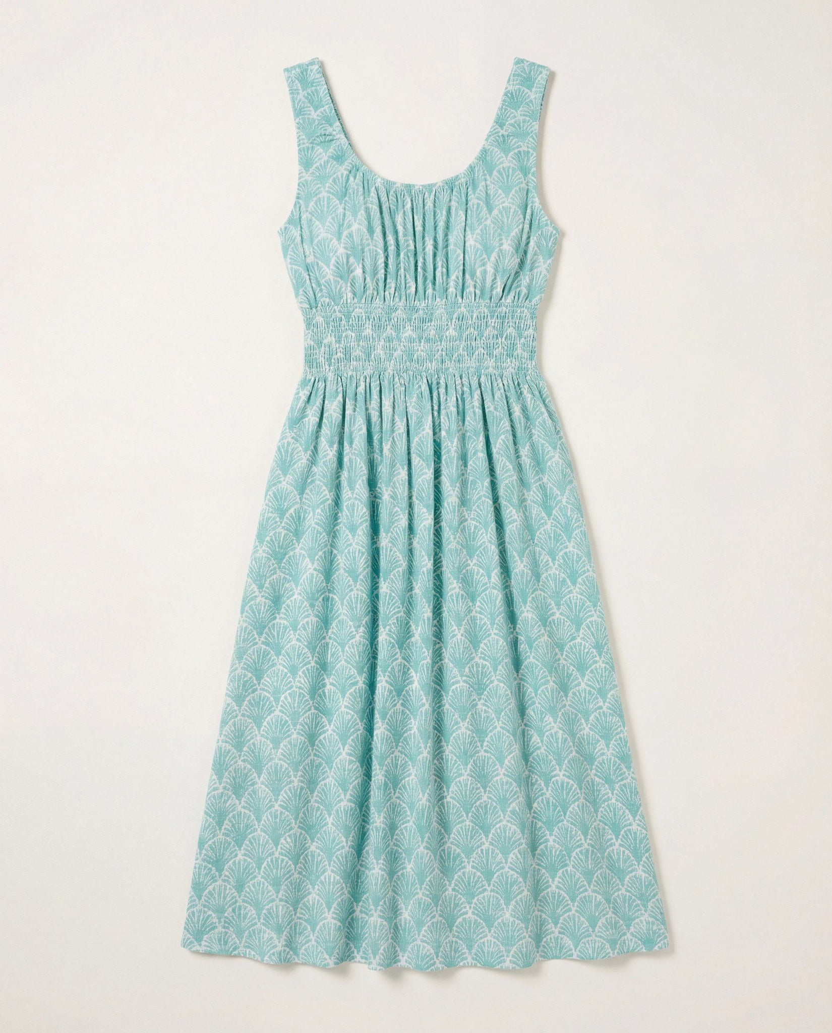 Seaglass $|& SEAS Maritime Smocked Waist Dress - Hanger Detail