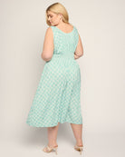 Seaglass $|& SEAS Maritime Smocked Waist Dress - SOF Back