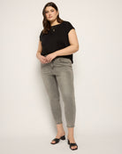 Coastal Haze $|& SEAS Farrah Rocker Slash Skinny Jean - UGC On Fig
