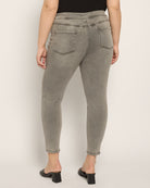 Coastal Haze $|& SEAS Farrah Rocker Slash Skinny Jean - SOF Back