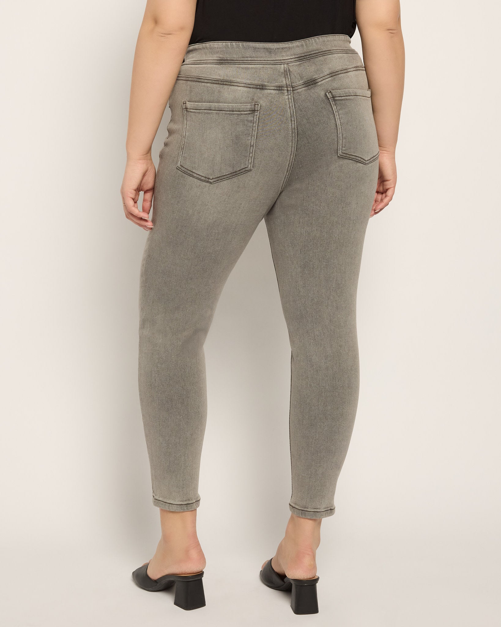 Coastal Haze $|& SEAS Farrah Rocker Slash Skinny Jean - SOF Back
