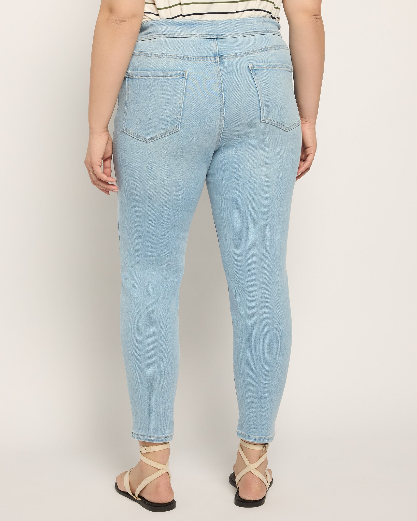 Lakeside $|& SEAS Farrah Rocker Slash Skinny Jean - SOF Back
