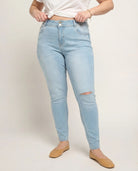 Lakeside $|& SEAS Farrah Rocker Slash Skinny Jean - SOF Front