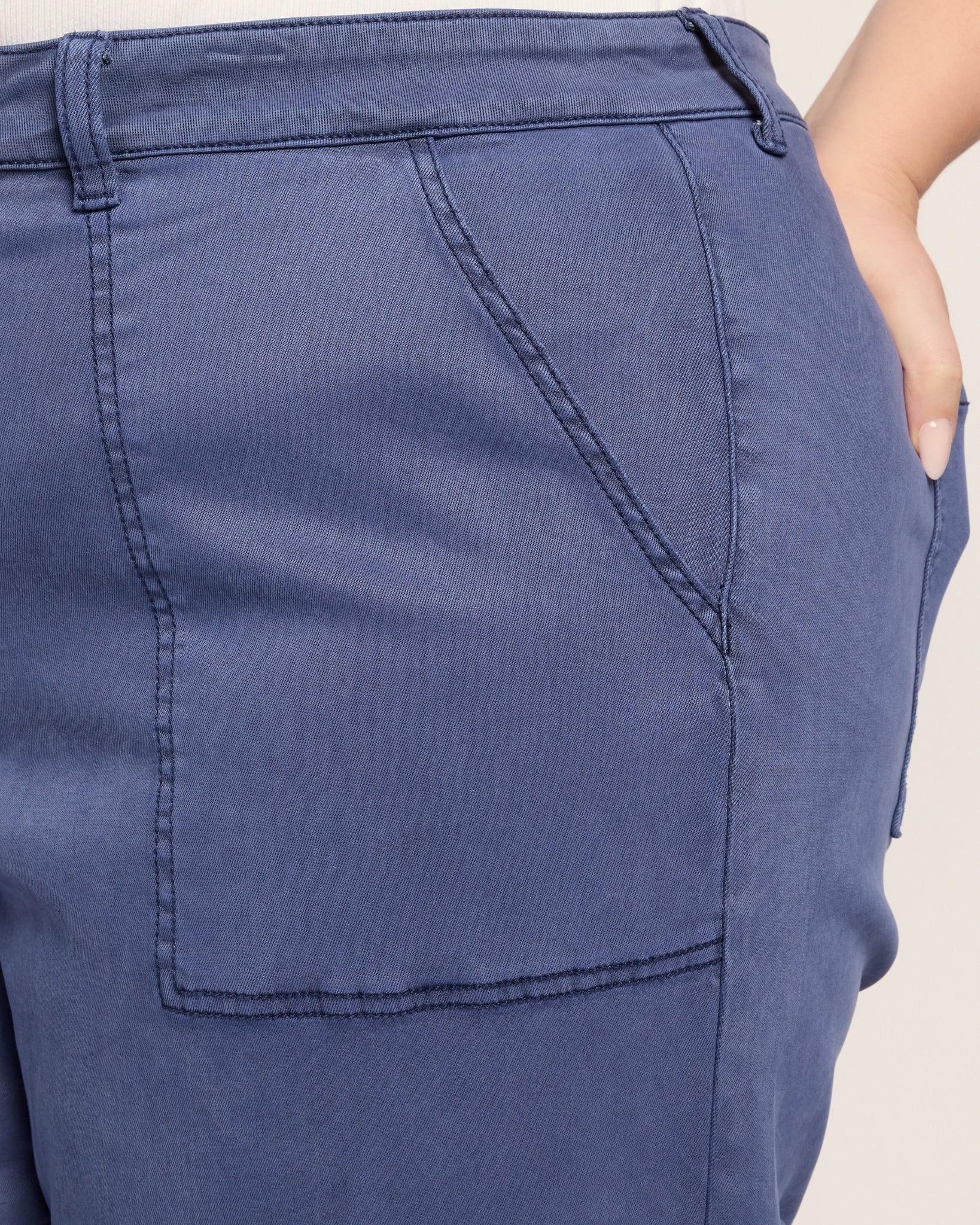 Indigo Haze $|& SEAS Elevation Twill Pant - SOF Full Front