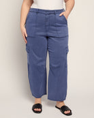 Indigo Haze $|& SEAS Elevation Twill Pant - SOF Front