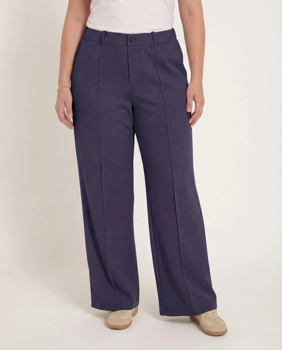 Plus Size Abyssal Pant - Polished Pull-On Trousers – Wantable
