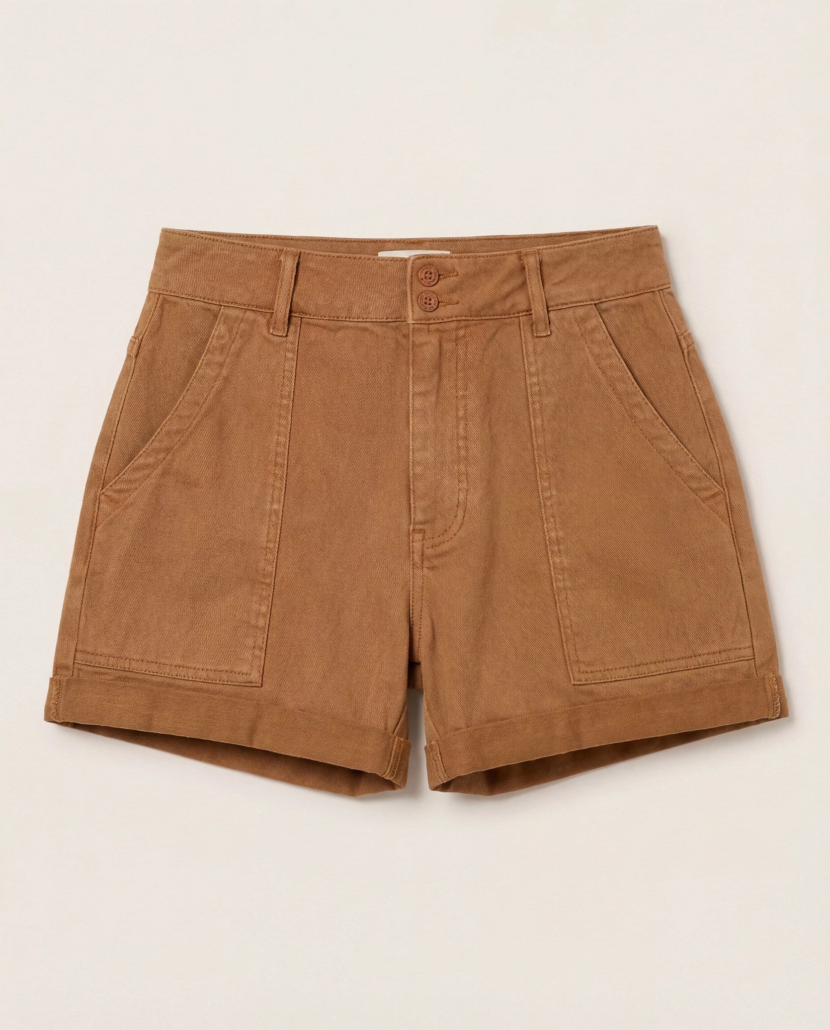 Camel $|& SEAS Ridgeline Short - Hanger Detail