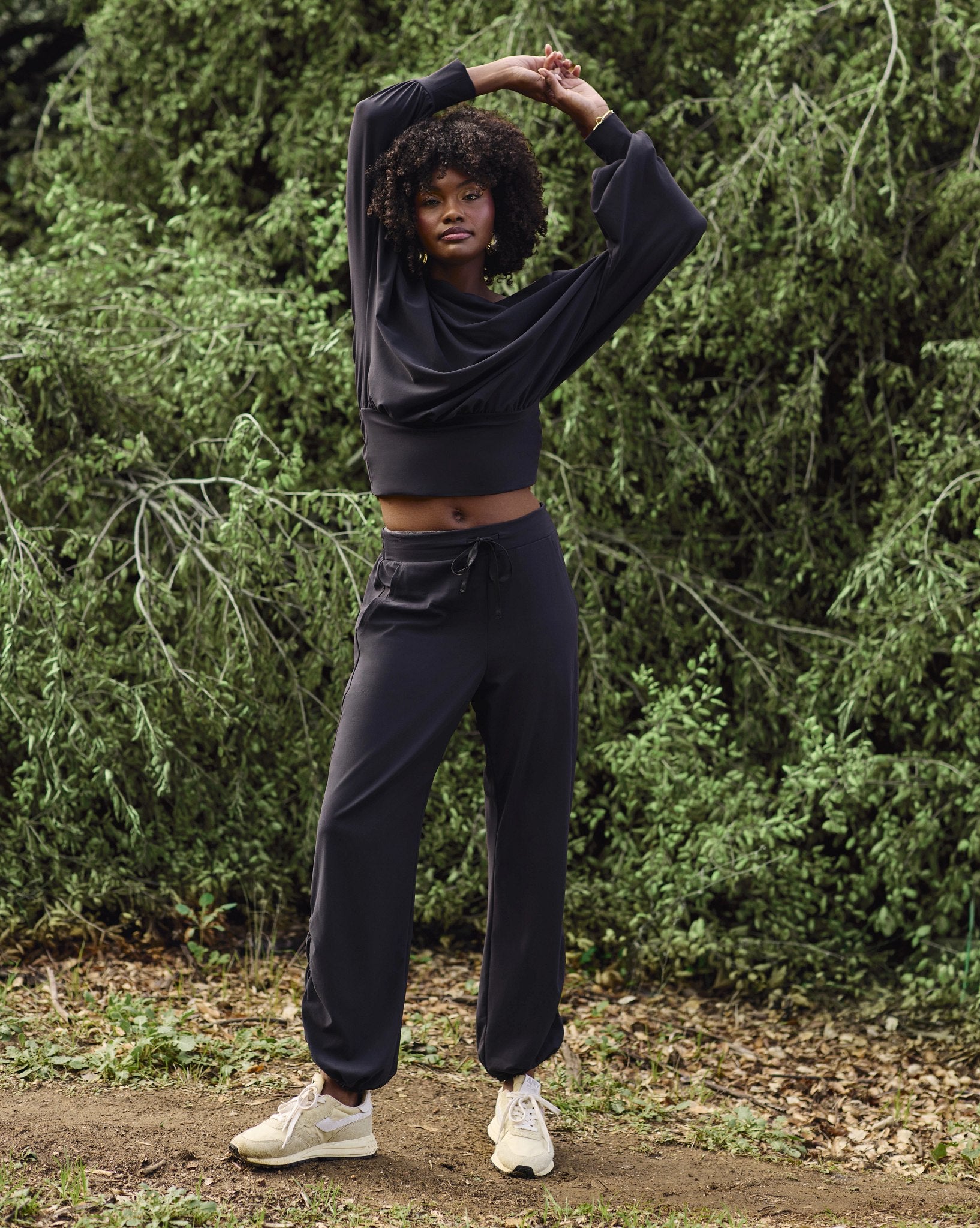 Black $|& Interval CloudLight Rapid Jogger - SOF Side