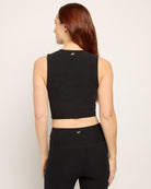 Night Sky Heather $|& Interval FlowHeather Sculpt Boost Tank - SOF Back