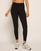 Night Sky Heather $|& Interval FlowHeather Sculpt Nexus Legging - SOF Front