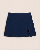 Ink Navy Heather $|& Interval FlowHeather Sculpt Skort - Hanger Detail
