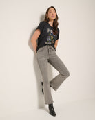 Faded Black $|& SEAS Floret Relaxed Graphic Tee - UGC On Fig