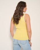Sunshine $|& SEAS Shoreline Whip Stitch Tank - SOF Back