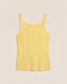 Sunshine $|& SEAS Shoreline Whip Stitch Tank - Hanger Detail
