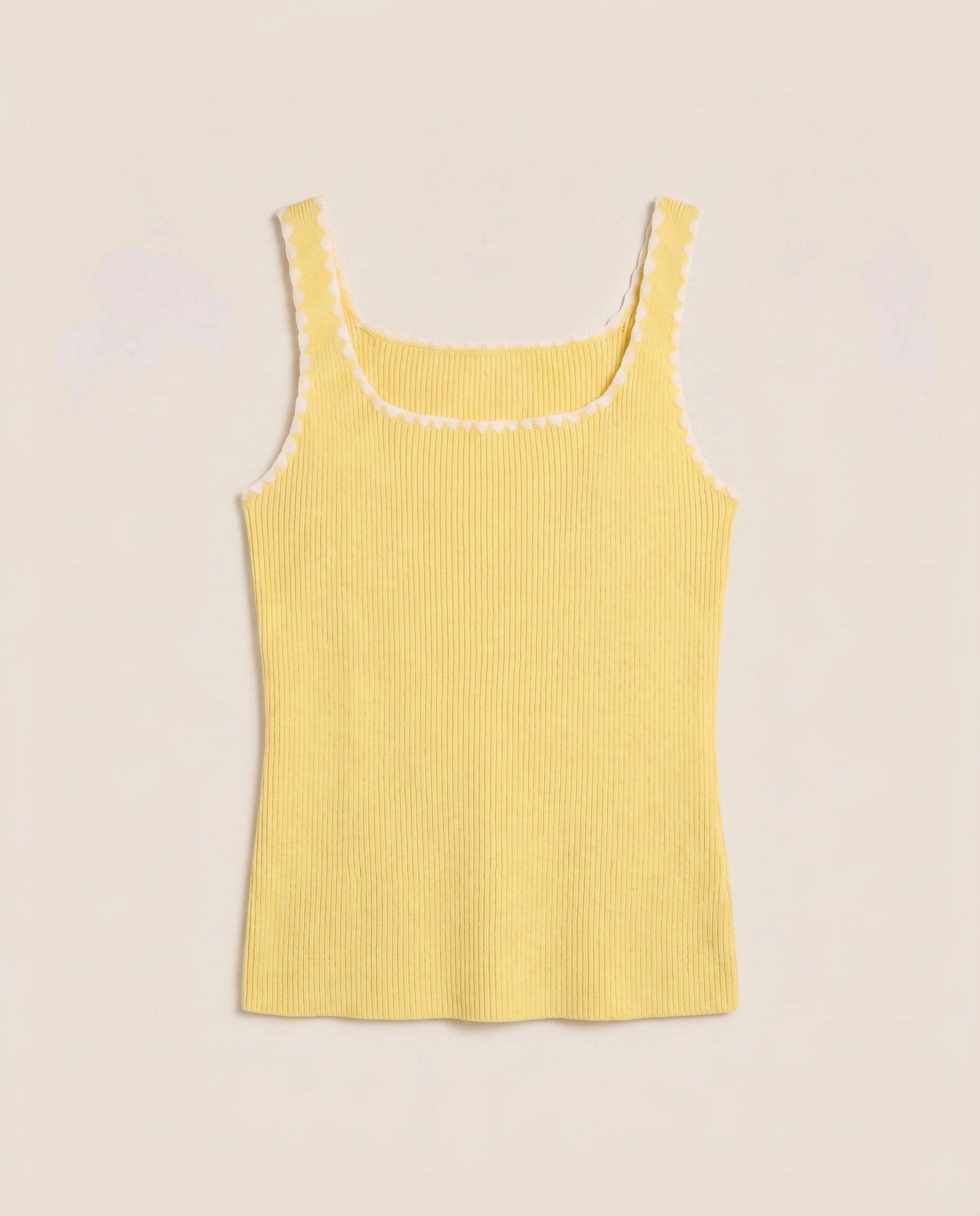 Sunshine $|& SEAS Shoreline Whip Stitch Tank - Hanger Detail