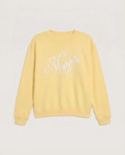 Sunshine $|& SEAS Bella Sweatshirt - Hanger Detail