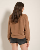 Camel $|& SEAS Voyage Inset Pullover - SOF Back