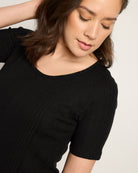 Black $|& Herizon Trail Side Tee - SOF Full Front