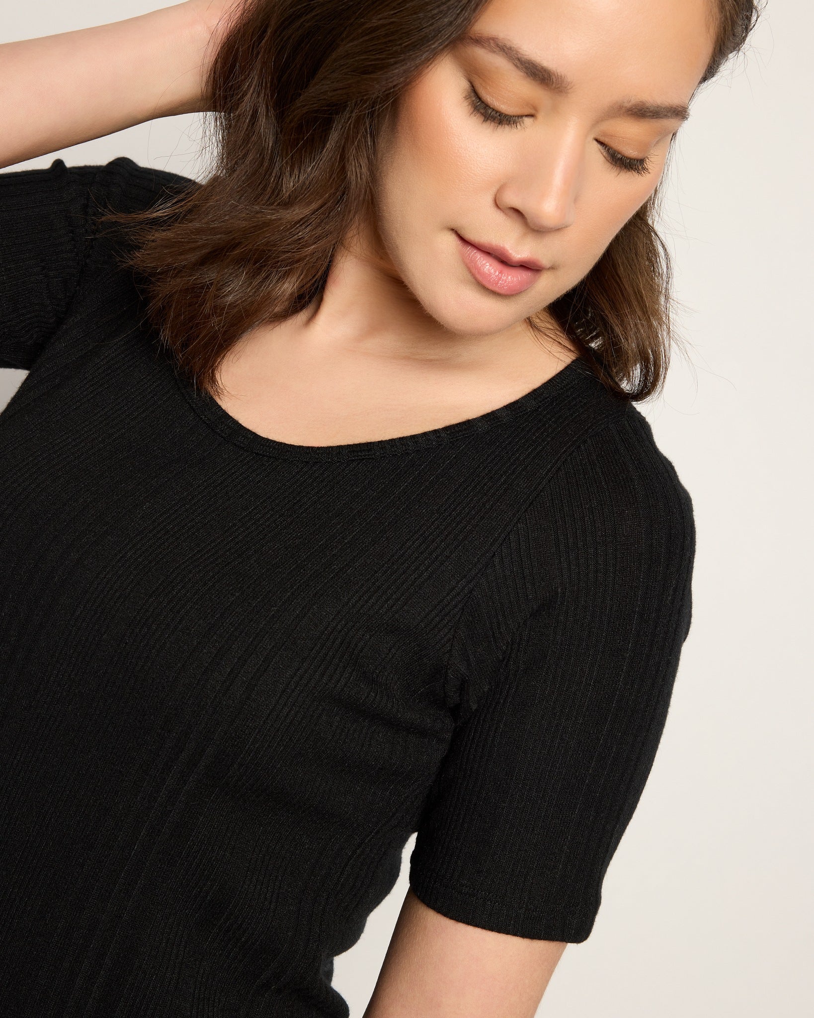 Black $|& Herizon Trail Side Tee - SOF Full Front