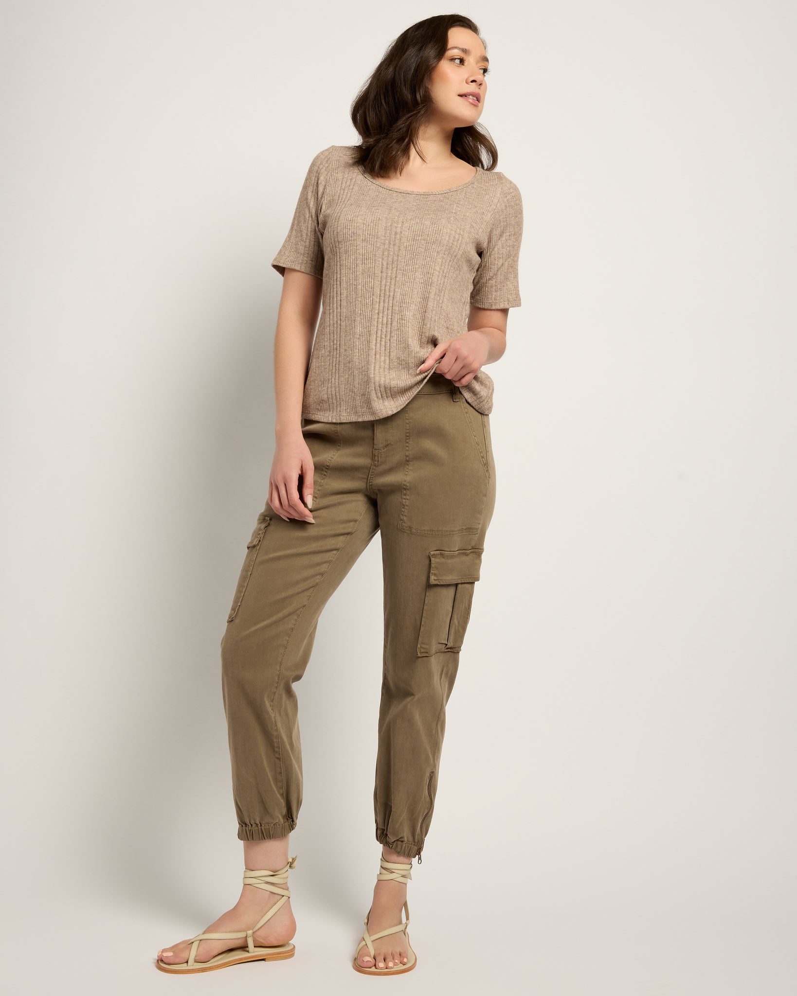 Heathered Café $|& Herizon Trail Side Tee - UGC On Fig