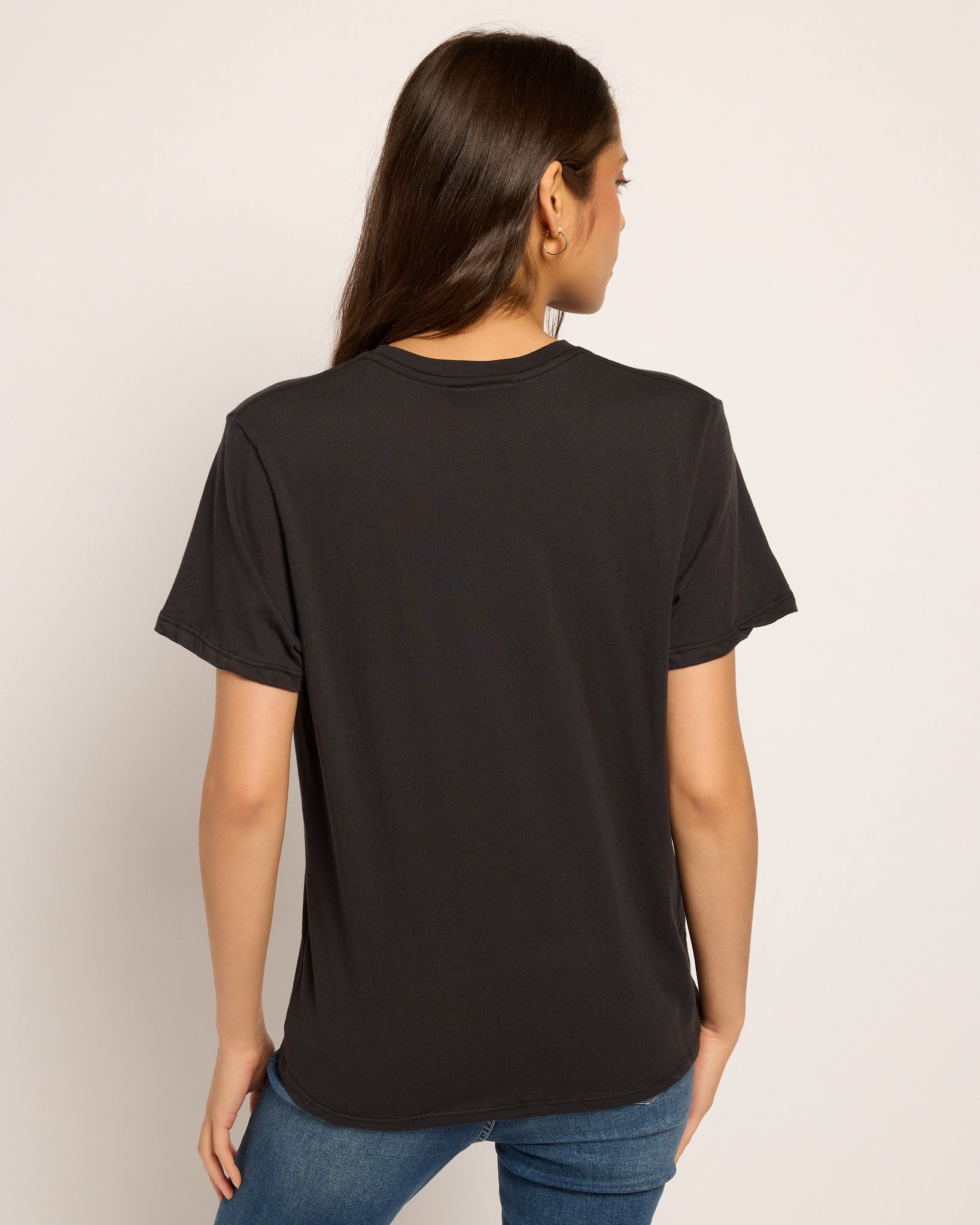 Faded Black $|& Herizon Cherry Relaxed Graphic Tee - SOF Back