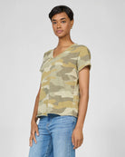 Riviera Camo $|& Dear John Vanya Camo Slub Tee - Hanger Front
