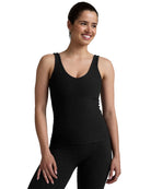 Darkest Night $|& Beyond Yoga Spacedye Good Day Classic Tank - VOF Detail