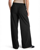 True Black $|& Beyond Yoga Easy Wide Leg Pant - Hanger Side