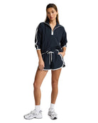 Nocturnal Navy $|& Beyond Yoga Course Short - VOF Detail