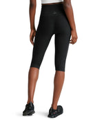 Darkest Night $|& Beyond Yoga Spacedye Walk and Talk Highwaisted Capri Legging - Hanger Side