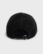 Black $|& David & Young New York Corduroy Baseball Cap - Hanger Side
