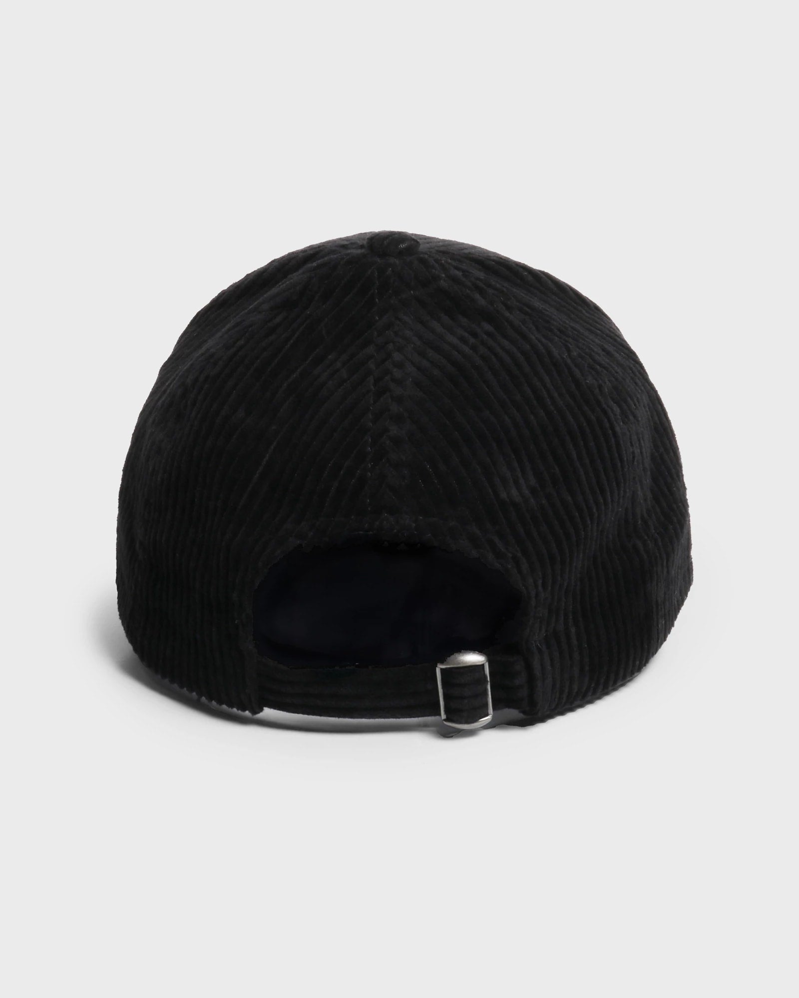 Black $|& David & Young New York Corduroy Baseball Cap - Hanger Side