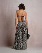 Black Zebra $|& Elan Palazzo Pant - Hanger Side