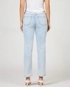 Positano $|& Dear John Anika Mid Rise Straight Leg Jeans - Hanger Side