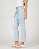 Positano $|& Dear John Anika Mid Rise Straight Leg Jeans - Hanger Front