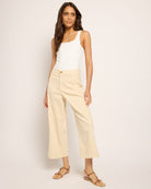 Alabaster $|& Another Love Nicole Patch Pocket Crop Pant - UGC On Fig