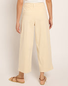 Alabaster $|& Another Love Nicole Patch Pocket Crop Pant - SOF Back