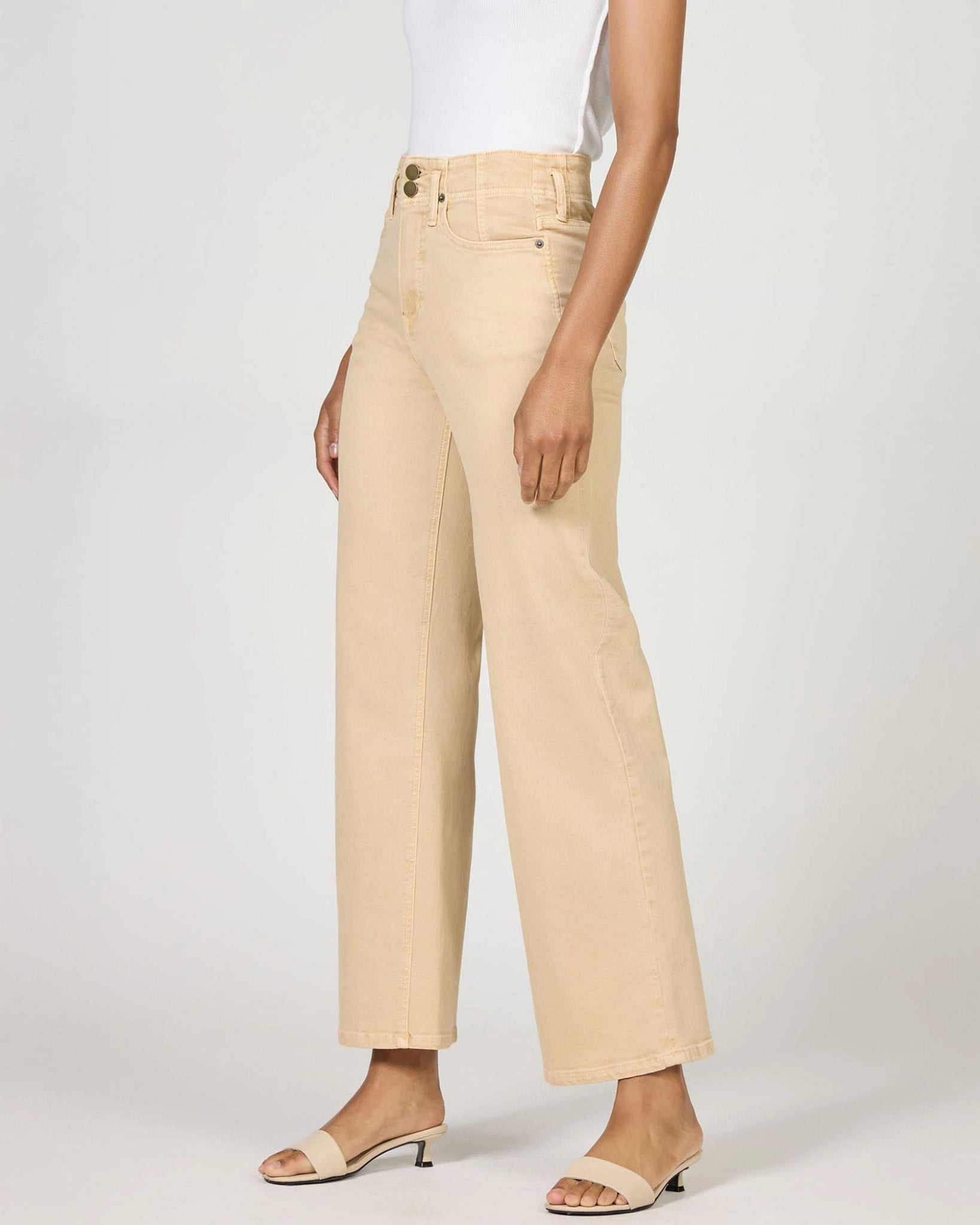 Mojave Desert $|& Dear John Holly High Rise Straight Leg Jeans - Hanger Front