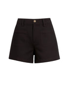 Black $|& Another Love Carlisle Patch Pocket Short - VOF Detail